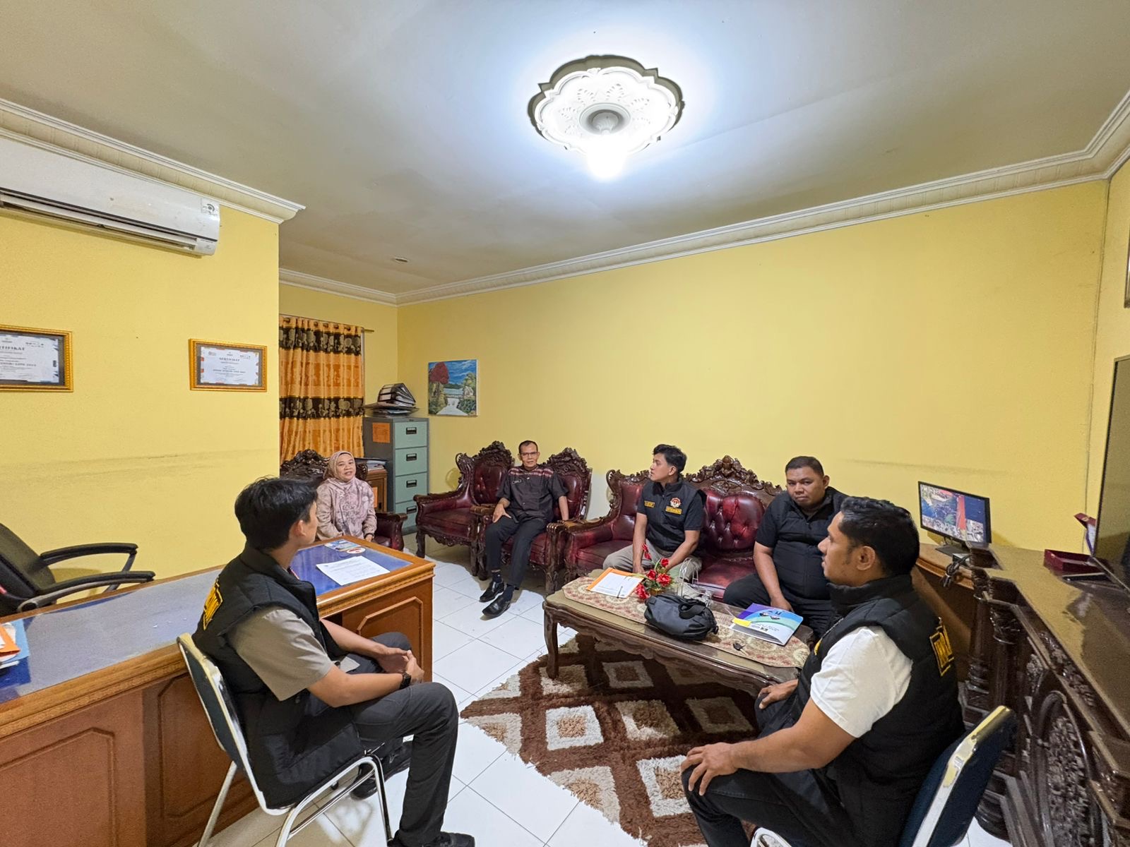 DPMPTSP Terima Kunjungan Tamu dari Kantor Imigrasi Padang