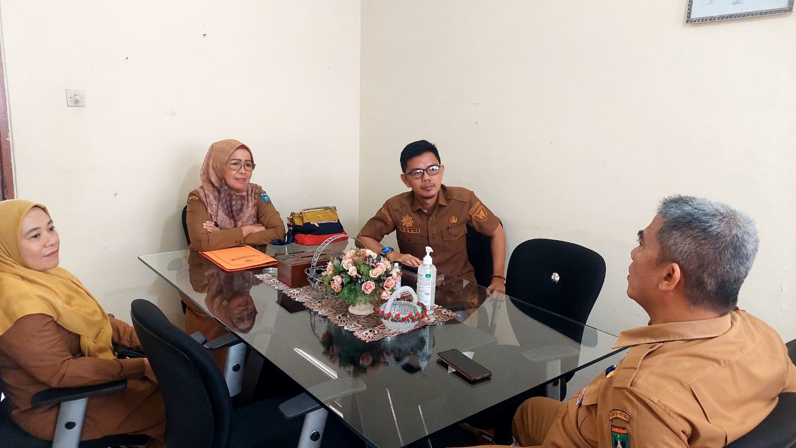 DPMPTSP PESSEL KOORDINASI DENGAN DPMPTSP PROVINSI BAHAS IZIN TAMBANG