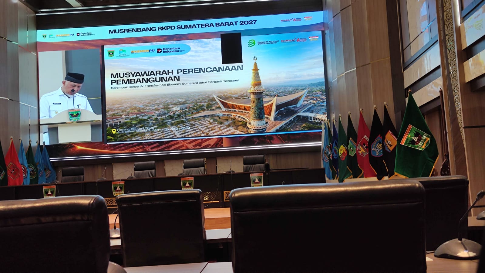 DPMPTSP HADIRI MUSREMBANG RKPD SUMATRA BARAT 2027