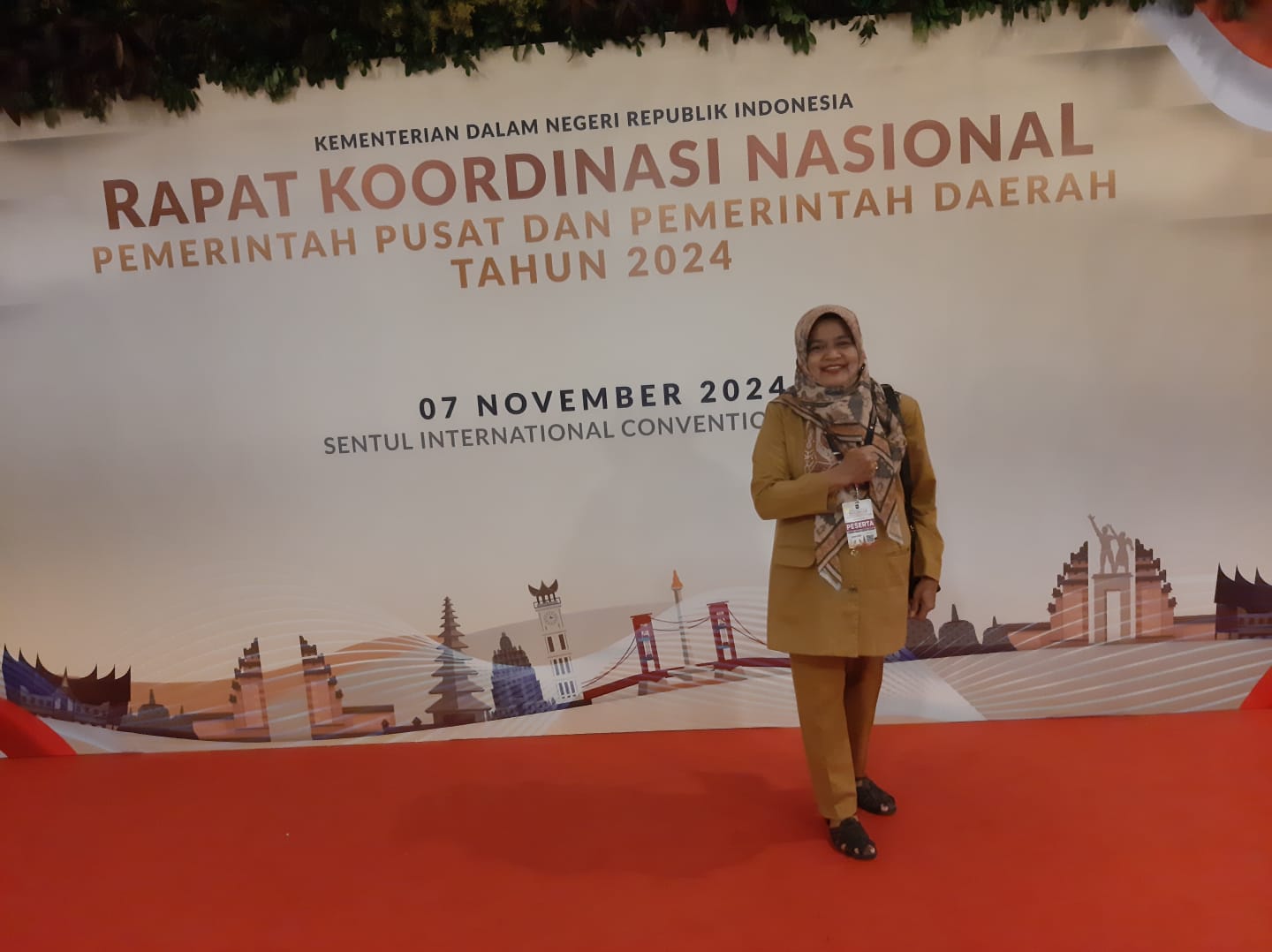 DPMPTSP Menghadiri Rakornas di Sentul Internasional Convention Center Jawa Barat