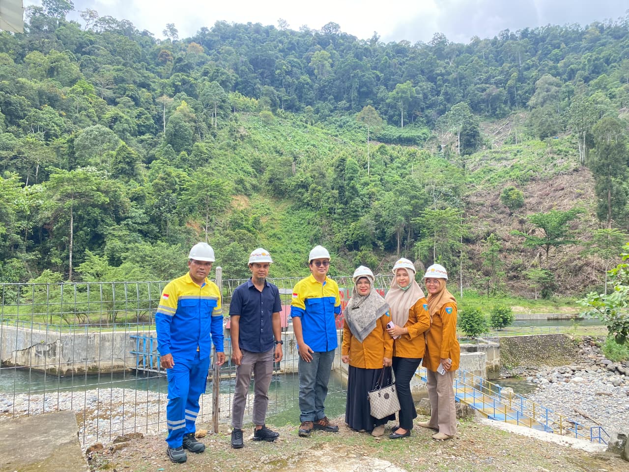 DPMPTSP Melakukan Monitoring  dan Pengawasan ke PT.Brantas Cakrawala Energi
