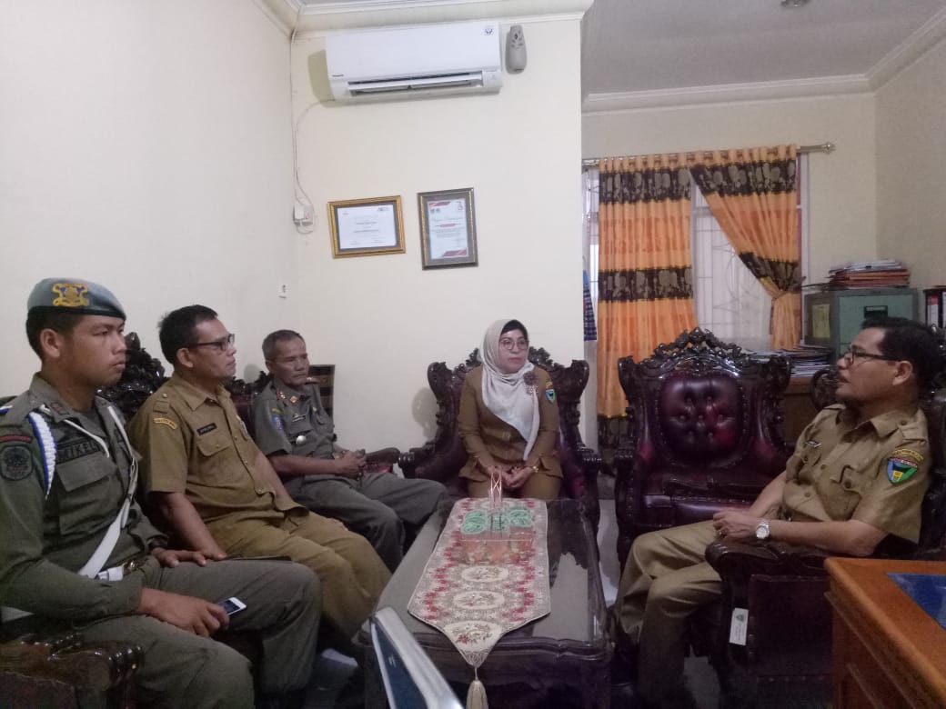 Koordinasi dan Konsultasi Kasitantrip Satpol PP ke DPMPPTSP Pessel