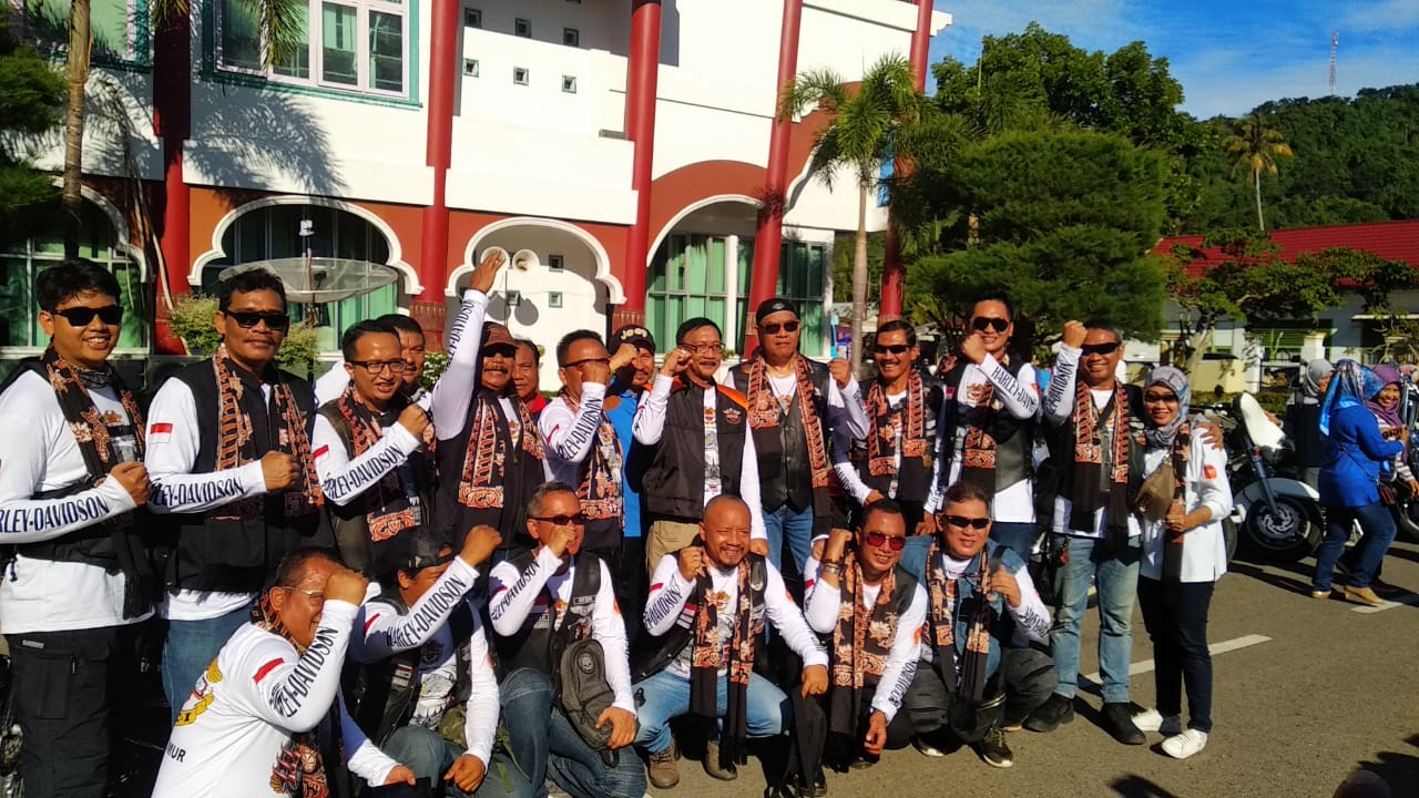 Kunjungan dari HDC (Harley Davidson Club)