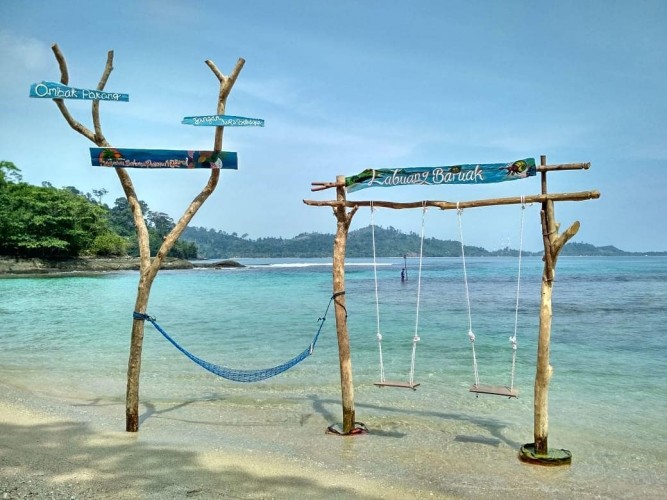 Pantai Labuang Baruak Kecamatan Batang Kapas
